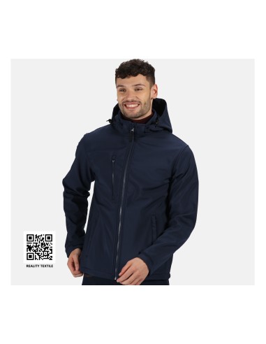 REG-TRA701-Venturer 3-Layer Printable Hooded Softshell Jacket